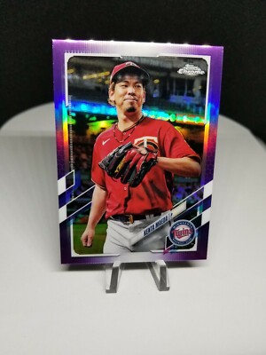 2021 Topps Chrome KENTA MAEDA Purple Refractor /299 #171 Twins | eBay