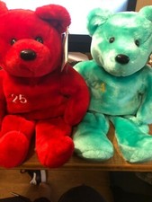 2 Plush Bear Salvinos Big Bammers 1999 Mark McGwire 25 24 KEN GRIFFEY