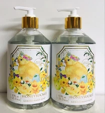 2 Bottles Home & Body Co. ~ Honeysuckle Gentle Hand Soap 21.5 fl oz Each