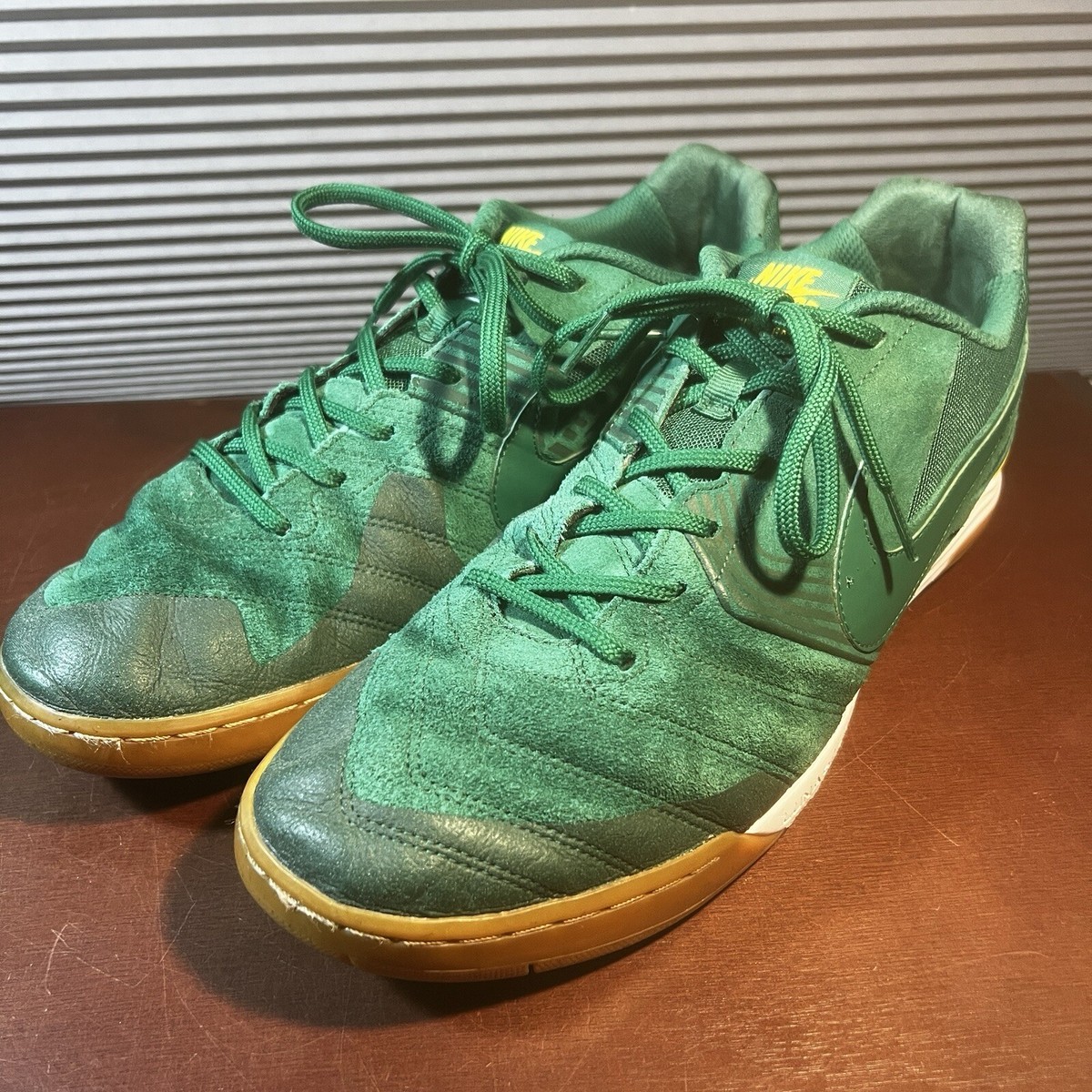 Nike SB Lunar Gato Brazil Shoes Men's Sz 13 World Cup 2014 Ed