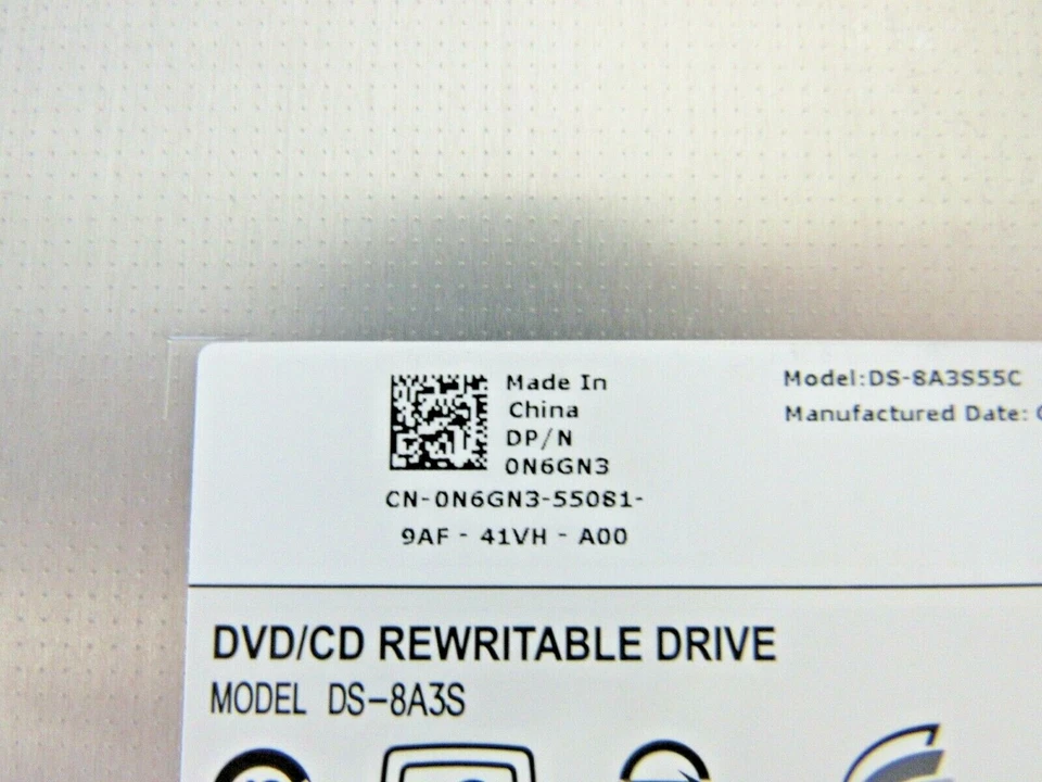 Dell N6GN3 PowerEdge R610 R710 Internal SATA DVD±RW DL Drive 14-3 - Image 3 of 4