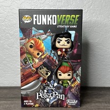 FunkoVerse FUNKO POP Strategy Game Disney Peter Pan & Captain Hook NEW In Box