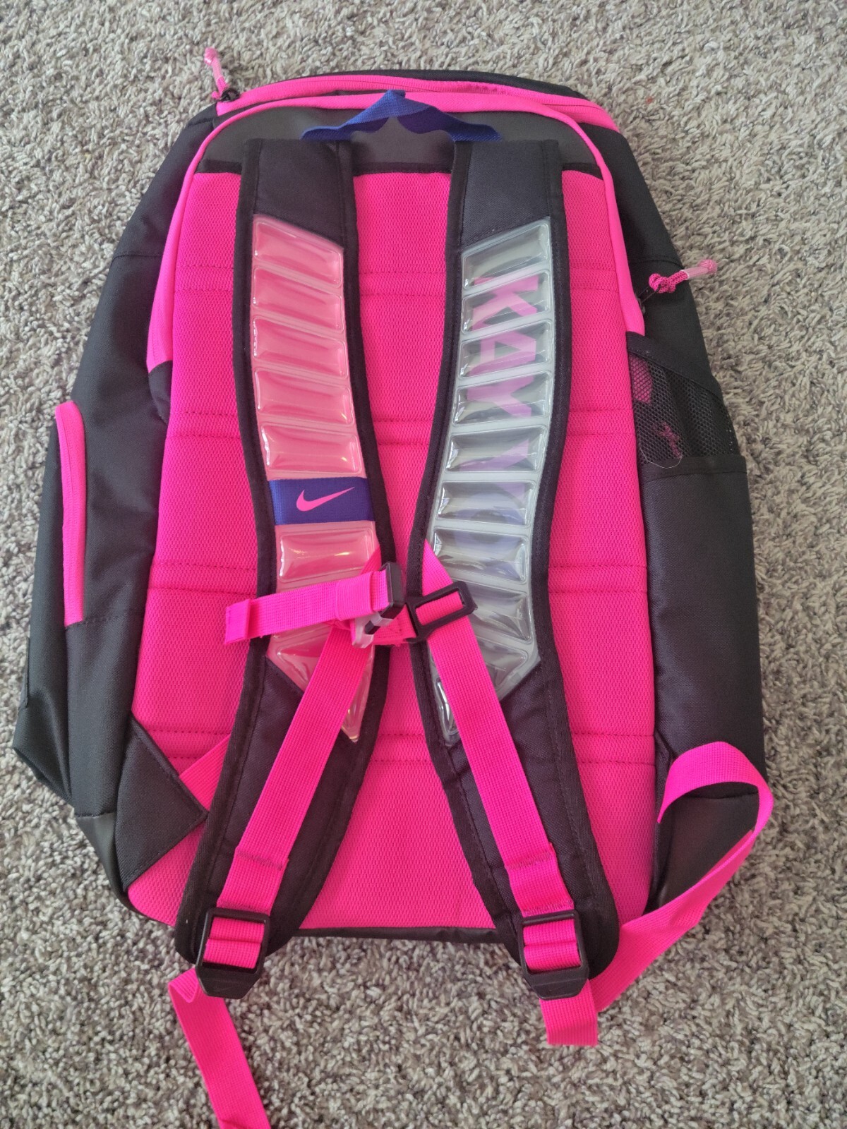 Nike Hoops Elite Backpack Kay Yow 2023 Black Fierce Pink 32L Basketball Bag 