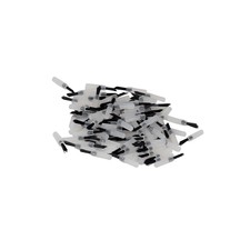 100Pcs Dental Applicator Brush Tips for Composites Bondings Pit Black