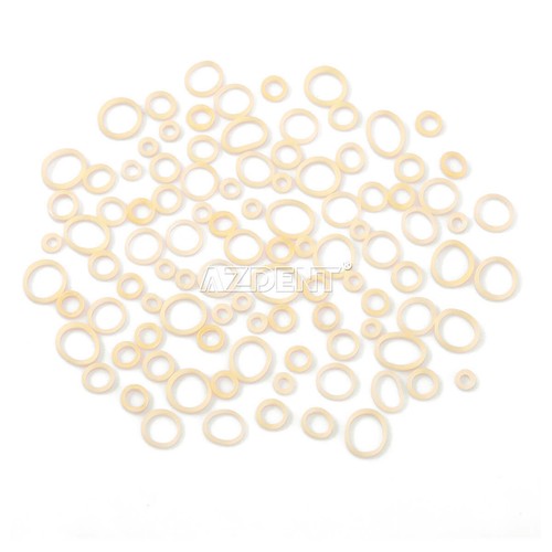 5000pcs/1 box Dental Orthodontic Elastics Latex Rubber Bands 15Sizes Force Pull - Picture 4 of 26