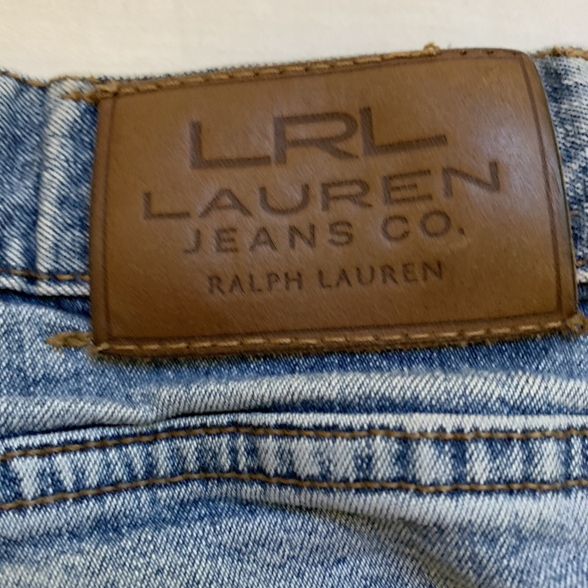 Vintage LAUREN JEANS Co. RALPH LAUREN Size 6 Green Label Light
