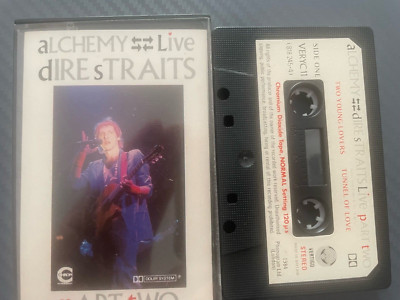 Dire Straits - Alchemy Live Part 2,  Cassette Tape,  Free Postage