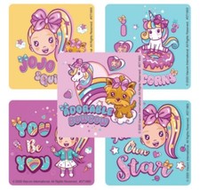 25 Jojo Siwa Cute and Squishy Stickers Party Favors Teacher Supply Rewards