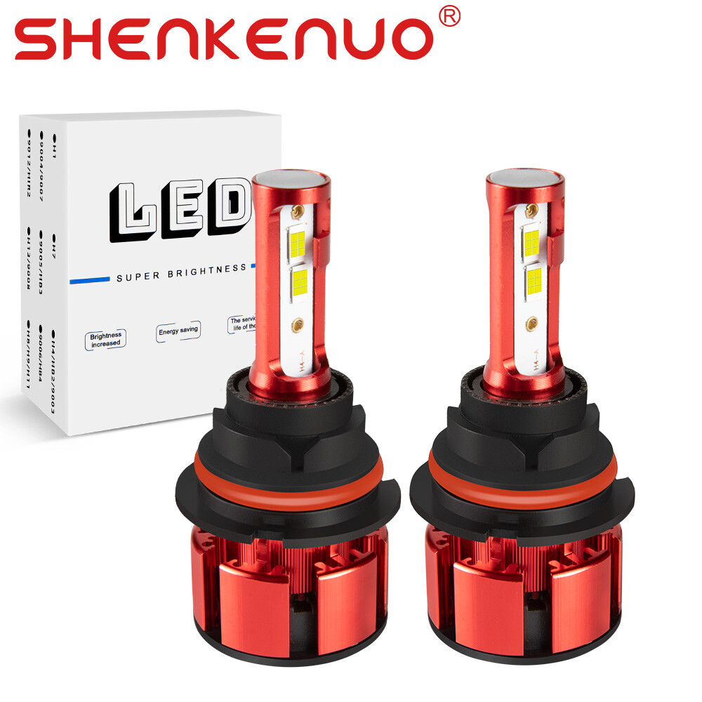 9007 LED Headlight Bulbs Kit Hi/Lo Beam For Ford F-150 94-2003 F-250