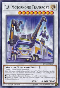 F.A. Motorhome Transport - EXFO-EN087 - Common - 1st Edition x3 - Lightly Played