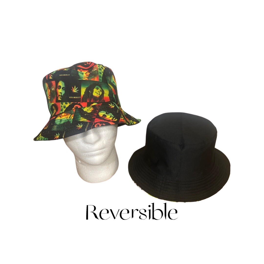 Vintage bucket hat for men - retro style casual cap-image