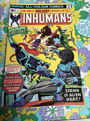 INHUMANS #1  (VF) OCTOBER 1975 MARVEL COMICS