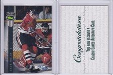 Cale Hulse 1992 Classic Four Sport Draft Pick Autograph Card Serial Num 713/1850