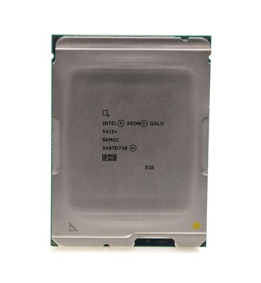 Intel Xeon Gold ( Srmgc ) 5415 + 8 Core 2.90 Ghz-Prozessor Full Version