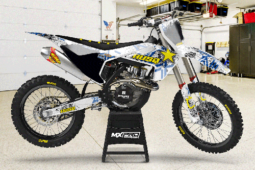 Fits HUSQVARNA FC TC (2016 2017 2018) and TE FE (2017 2018 2019) graphic kit - Imagen 4 de 6