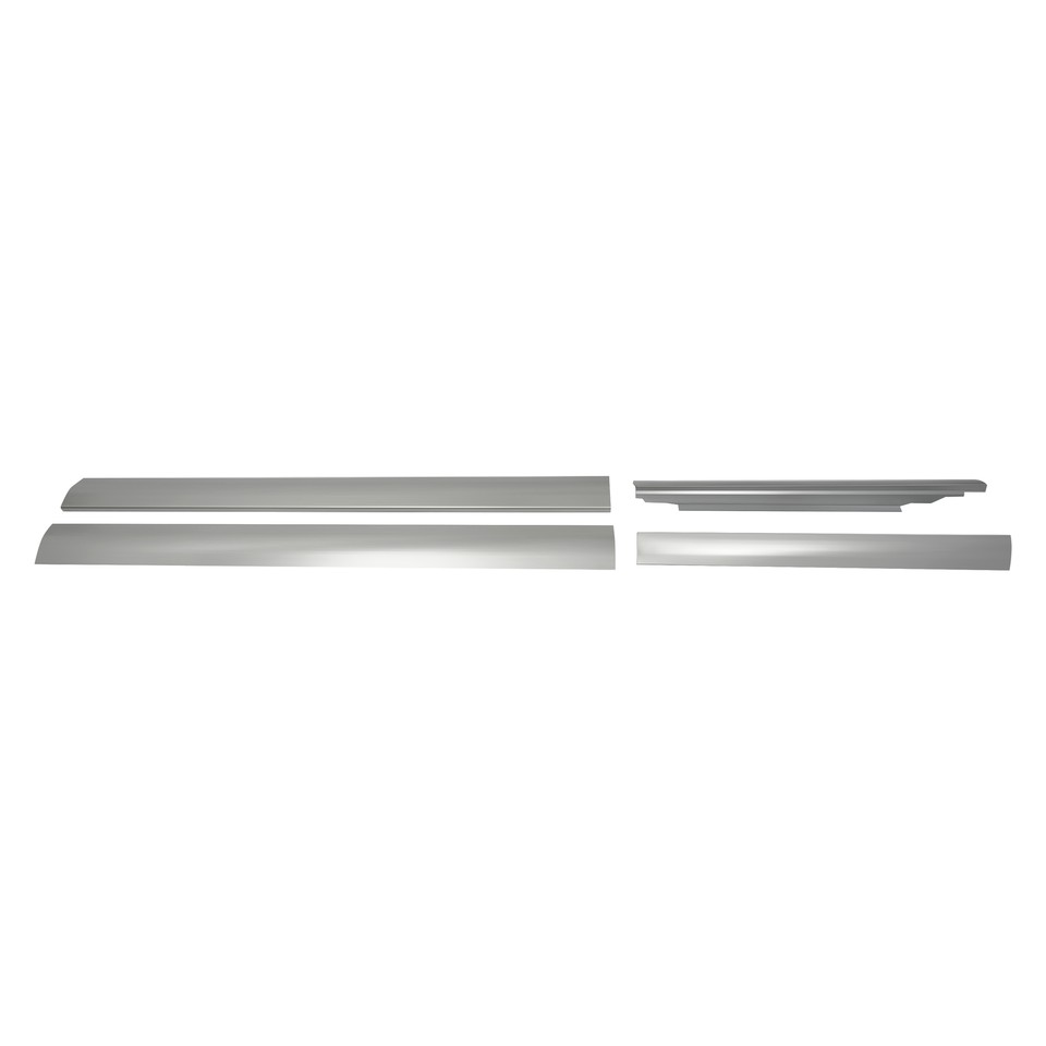Left & Right Side Slip-On Rocker Panel For Chevy GMC Express Savana Van ...