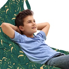 Wendekreis Spielzeugtasche Sitzsack Greenery Monstera Leaves