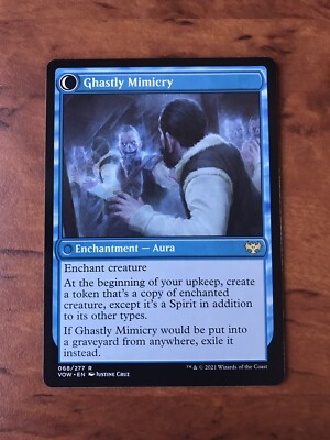 Mirrorhall Mimic // Ghastly Mimicry (VOW) / Foil | MTG Wolf México