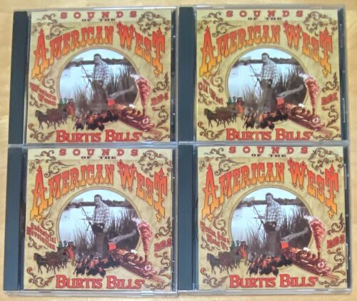Burtis Bill's Sounds of the American West Sound Effects CDs • 4 CD Set WesternFX