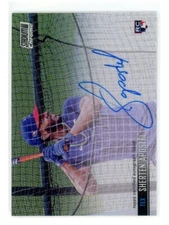 2021 Stadium Club Chrome Base Auto #SCCBA-SAP Sherten Apostel - Texas Rangers