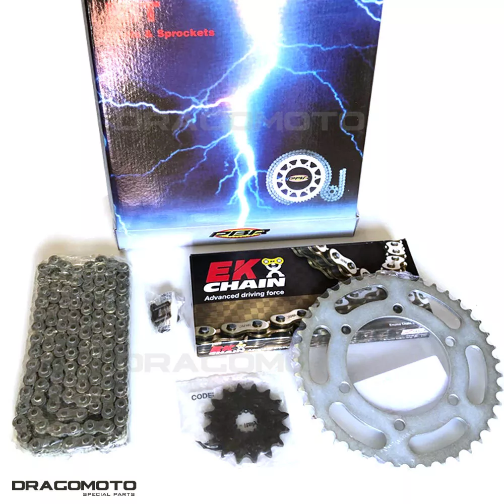Ybr chain on sale and sprocket