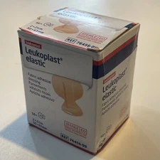 Leukoplast Elastic Fabric Adhesive Bandage 59 Pack 2” X 2.5” 