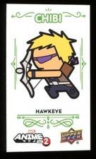 2023 Upper Deck Marvel Anime Vol 2 - Chibi Mini Insert Card #37 Tier 2 - Hawkeye