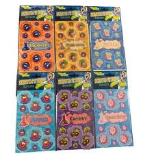Stink Factory Scratch-N-Sniff Stickers Variety 2 Sheets Each -6 Sets