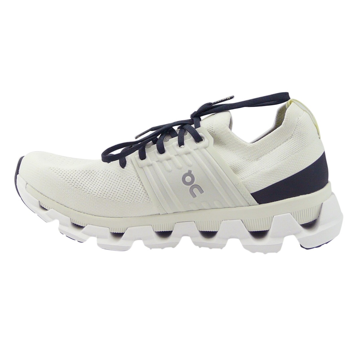 On Running Men\'s Cloudswift Shoes - Ivory / Black ON FOOTWEAR Men main image 3