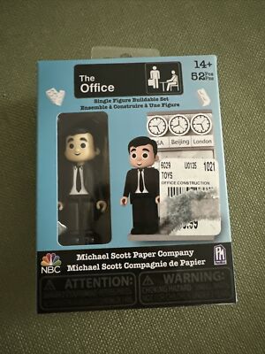 The Office Single Figure Buildable Set Michael Scott Paper Company | eBay