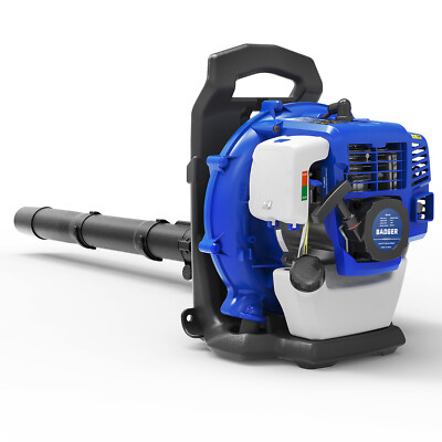 BADGER 2-Cycle Backpack Leaf Blower  Gas Powered Lightweight