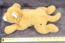 FAO Schwarz Toy Plush Cub Lion 14  Stuffed Animal Super Soft Excellent