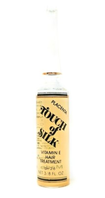 Touch of Silk - Wiederherstellung Plazenta Formel Vitamin E Haarkur (1x 3/8 flüssige Unzen)