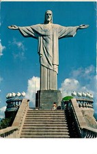 Rio de Janeiro, Cristo Redentor, Corcovado Rock, Brazil, Statue of Postcard