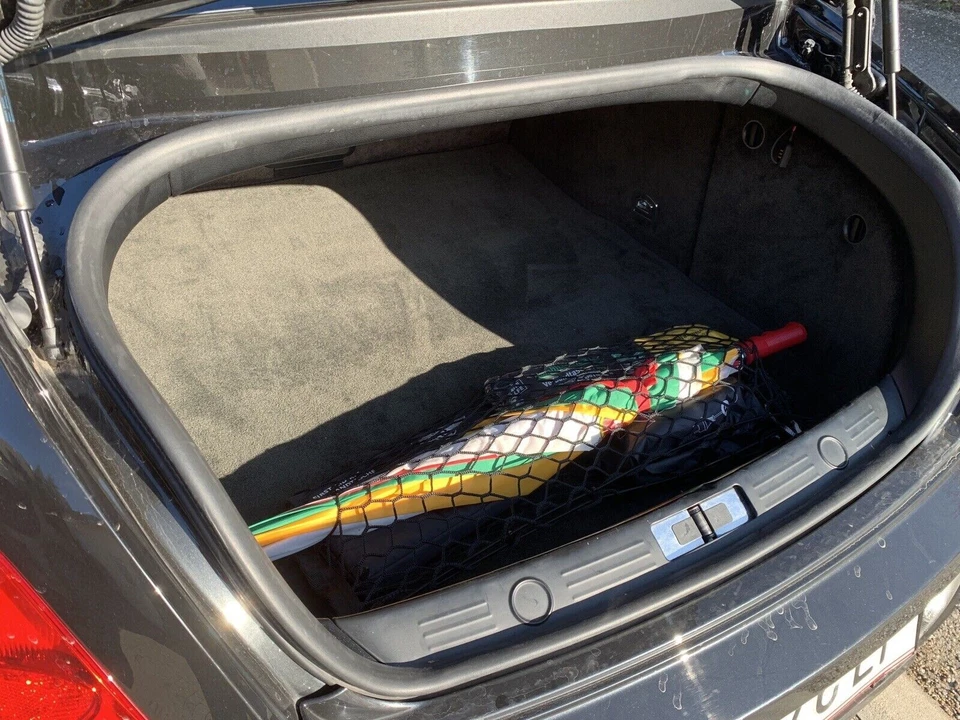 Red de carga organizadora estilo piso maletero trasero para Bentley Continental 2004-2023 Foto 3 de 4