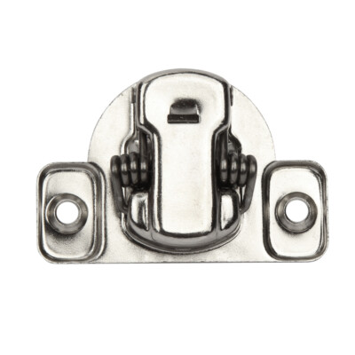 Silverline Face Frame 1/2 Half Overlay Concealed Euro 105Deg Regular Closing Compact Cabinet Hinges, 25 Pack