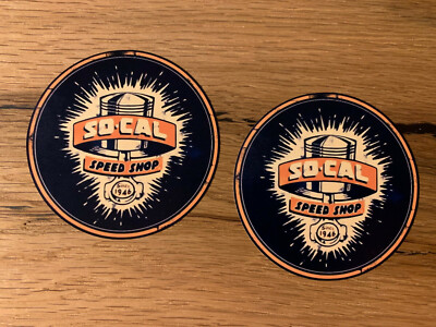 2x So Cal Aufkleber Speed Tuning Shop Retro Vintage Hot Rod Salt Lake ...