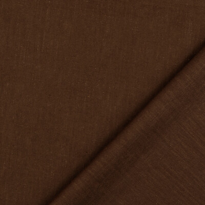 Kastanie 100 % gewaschenes Leinen Stoff Vorhang Kissen atmungsaktives Kleid Material