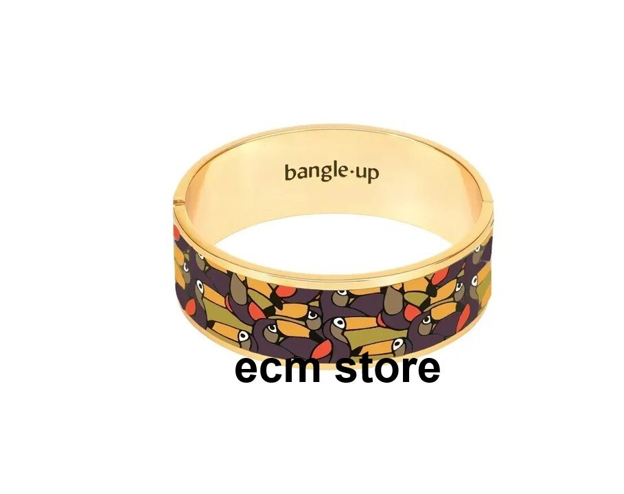 Bracelet Jangala Figue 2 cm le jonc graphique pour vos soirées