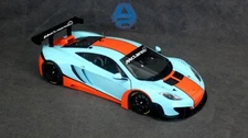 1/18 AUTOart  McLaren MP4-12C  GT3 Gulf Livery 2011 diecast model car