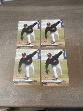 (4) 1994 Classic Baseball Billy Wagner Rookie Card Quad City River Bandits #140
