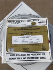 Pioneer Memory Book 12x12 White Refill Pages ...