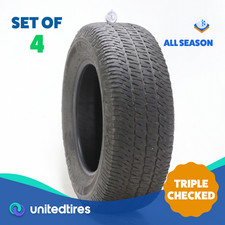 Set Of 4 Used 27565r18 Michelin Ltx At2 114t - 6-832 Set Of 4 Used 27565r18 Michelin Ltx At2 114t - 6-832