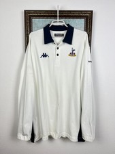 Camiseta polo de fútbol vintage Kappa Tottenham manga larga camiseta para hombre 2XL