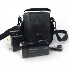 Panasonic HDC-TM40 Camcorder Black 1080p HD 16GB HDD 16.8x Zoom w/ Charger + Bag