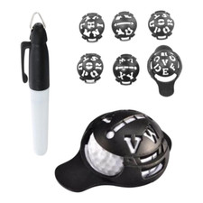Golfball Marker Stift Markierungsstift Figure...