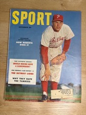 Vintage Sport Robin Roberts September 1953 Magazine B4484