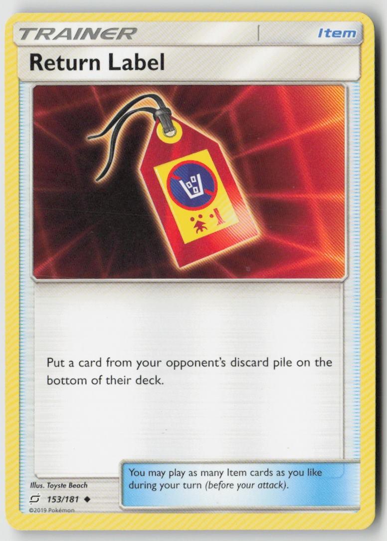 Team Up Return Label 153/181 DMG