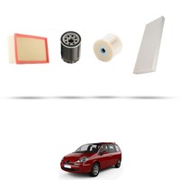 Hoffcar Wartungsset - 4 Filter FüR Peugeot 807 2.2 HDI FAP 94KW Von 2002 Bis 20