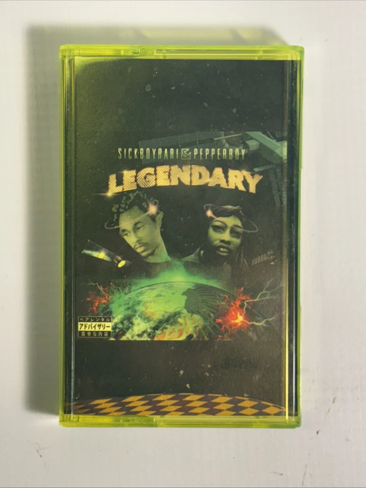 SICKBOYRARI & PEPPERBOY LEGENDARY CASSETTE Limited Cassette Tape + CD RARE RAP - Image 2 of 4